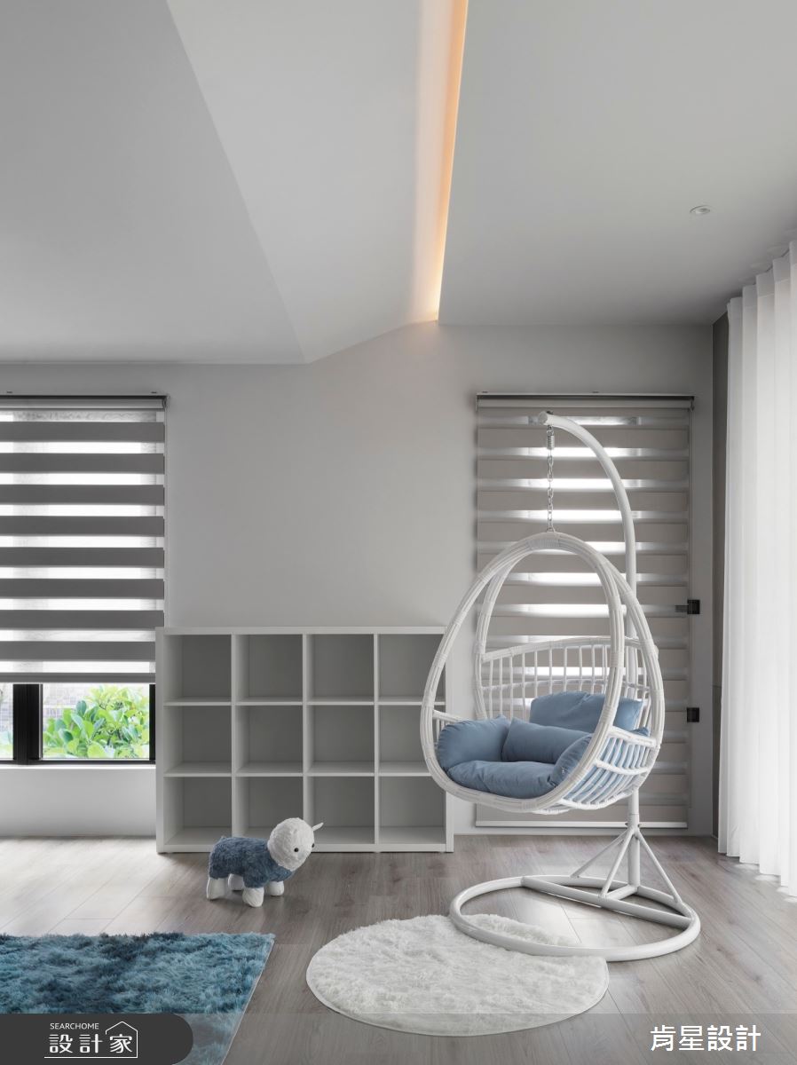 95坪新成屋(5年以下)＿輕奢風臥室案例圖片＿肯星設計＿肯星_23線光Line Light之33