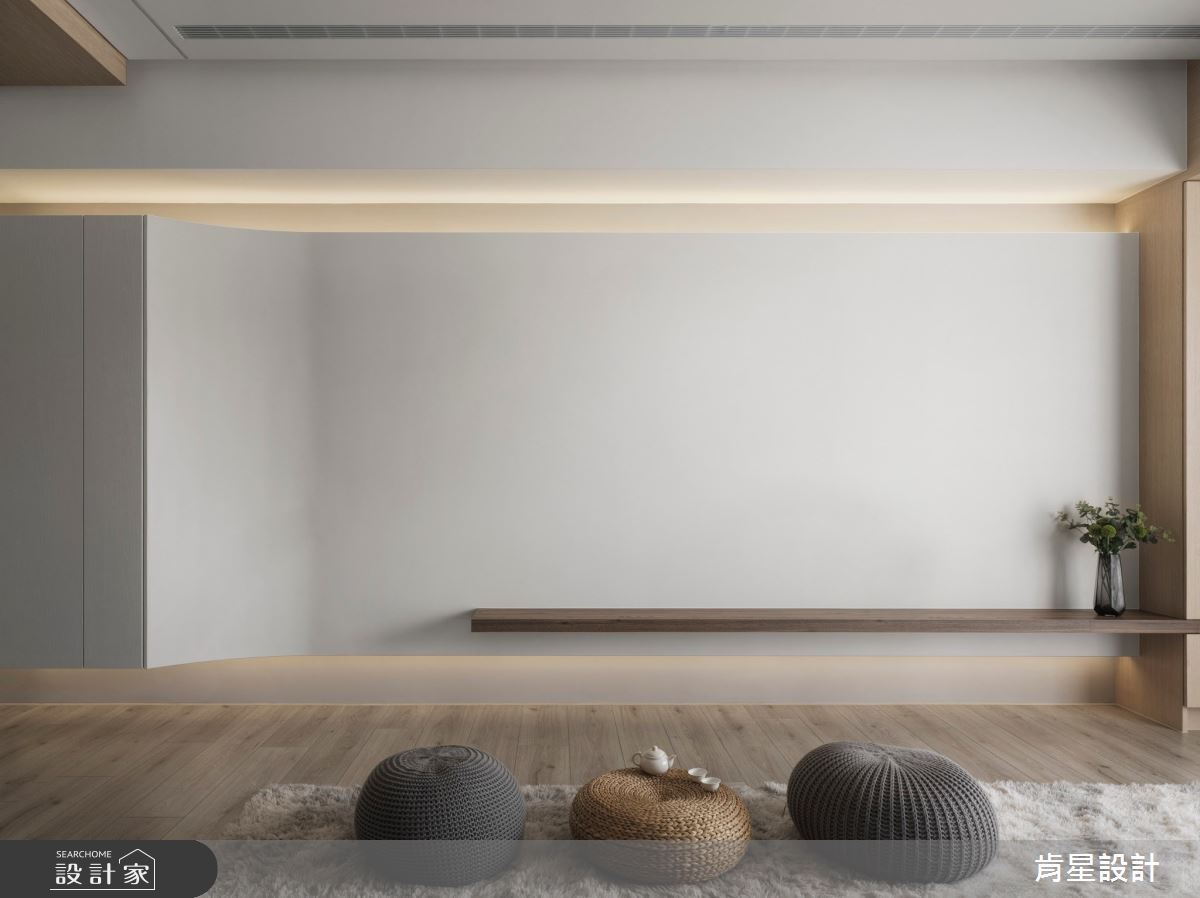25坪新成屋(5年以下)＿現代禪風客廳案例圖片＿肯星設計＿肯星_24交禪Cross Zen之10