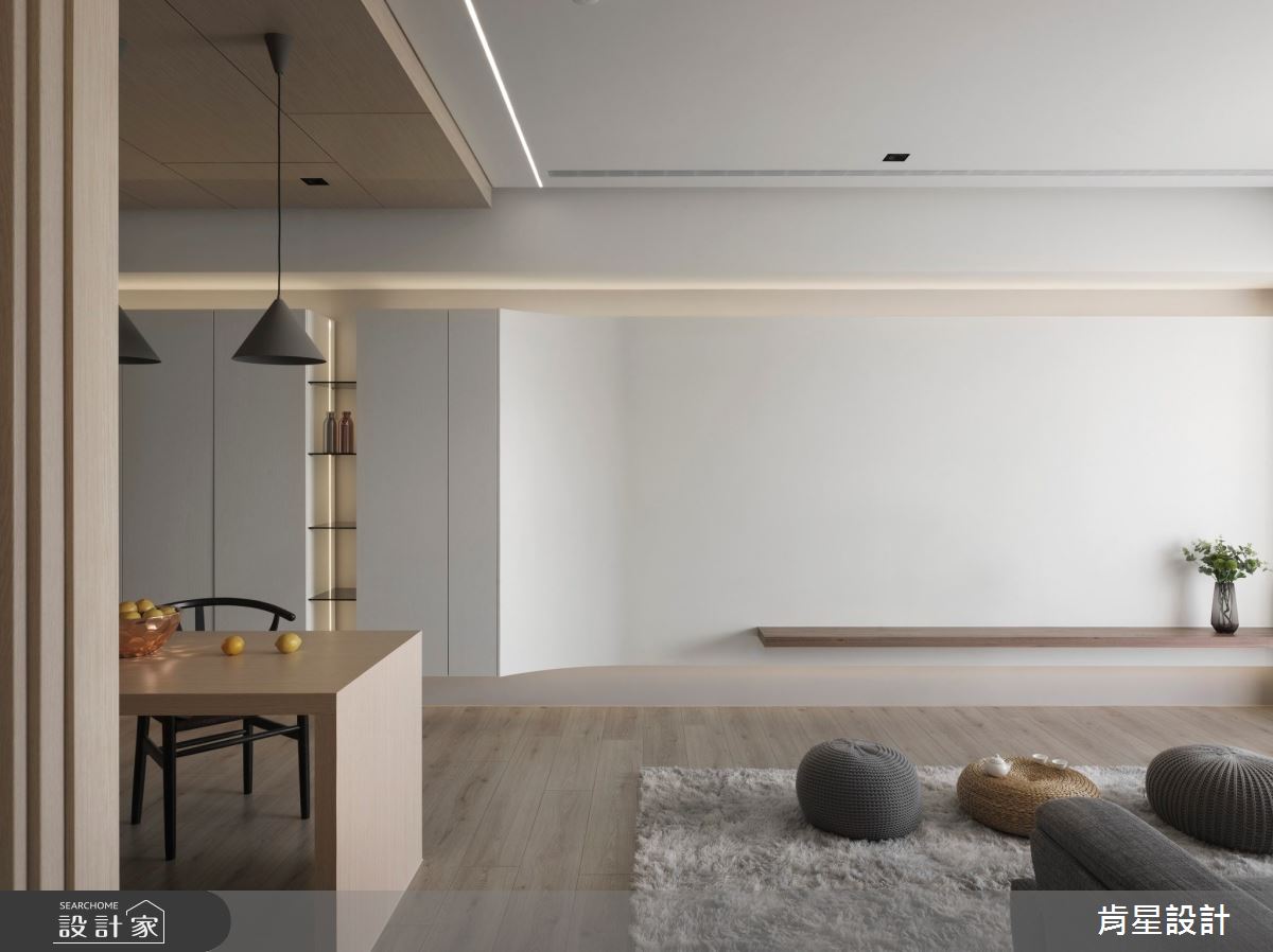 25坪新成屋(5年以下)＿現代禪風客廳餐廳案例圖片＿肯星設計＿肯星_24交禪Cross Zen之11