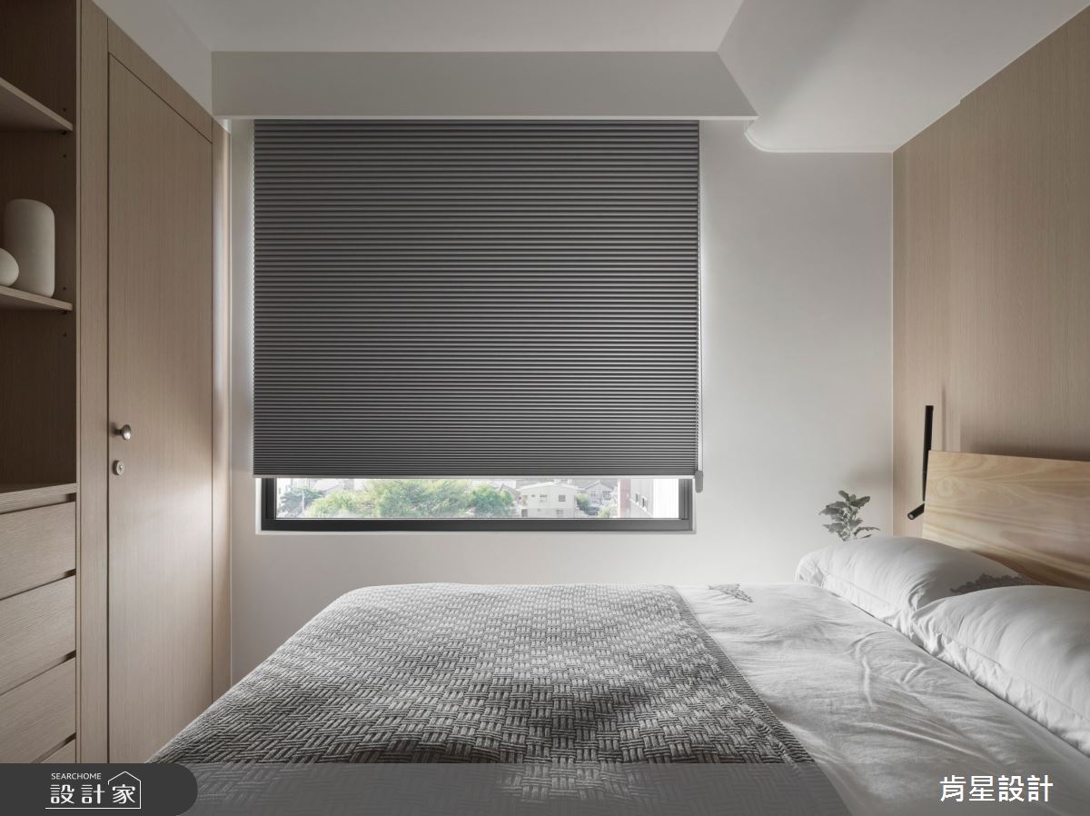 25坪新成屋(5年以下)＿現代禪風臥室案例圖片＿肯星設計＿肯星_24交禪Cross Zen之21