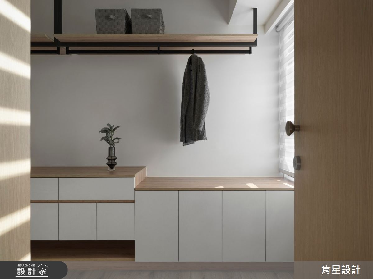 25坪新成屋(5年以下)＿現代禪風更衣間案例圖片＿肯星設計＿肯星_24交禪Cross Zen之24