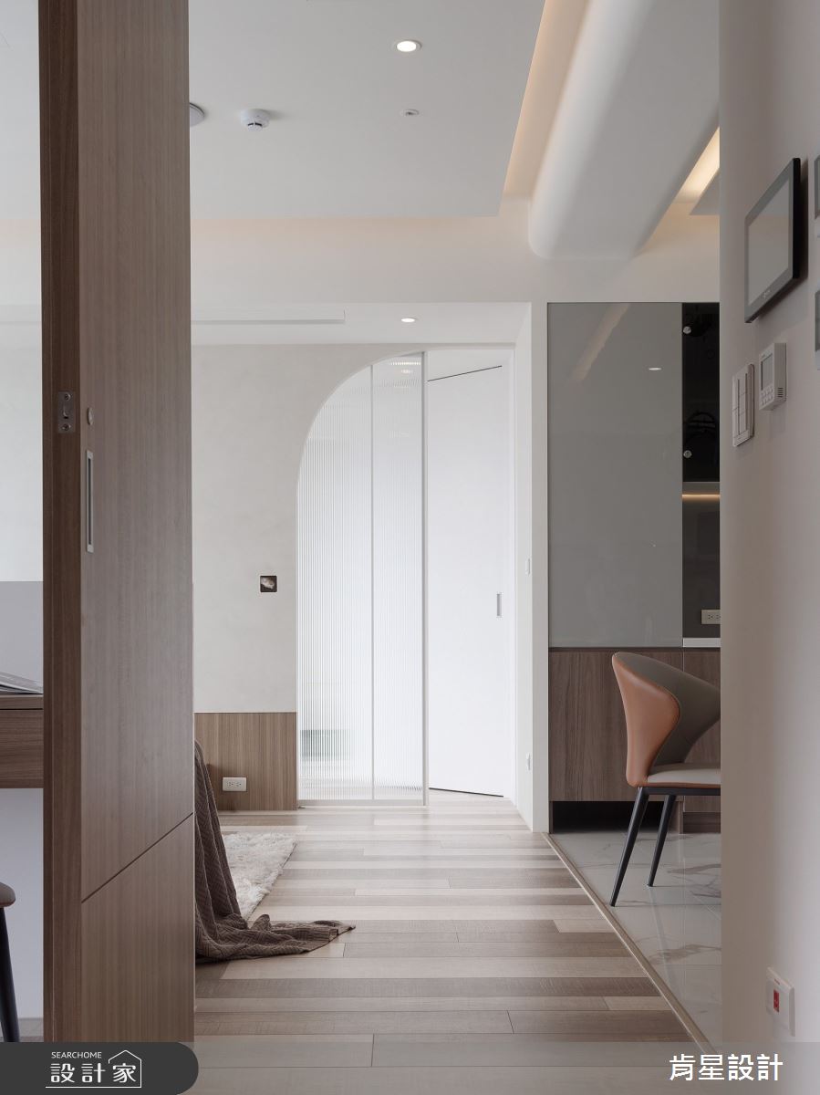 25坪新成屋(5年以下)＿現代風走廊案例圖片＿肯星設計＿肯星_25樹。述Tree。Tell之9
