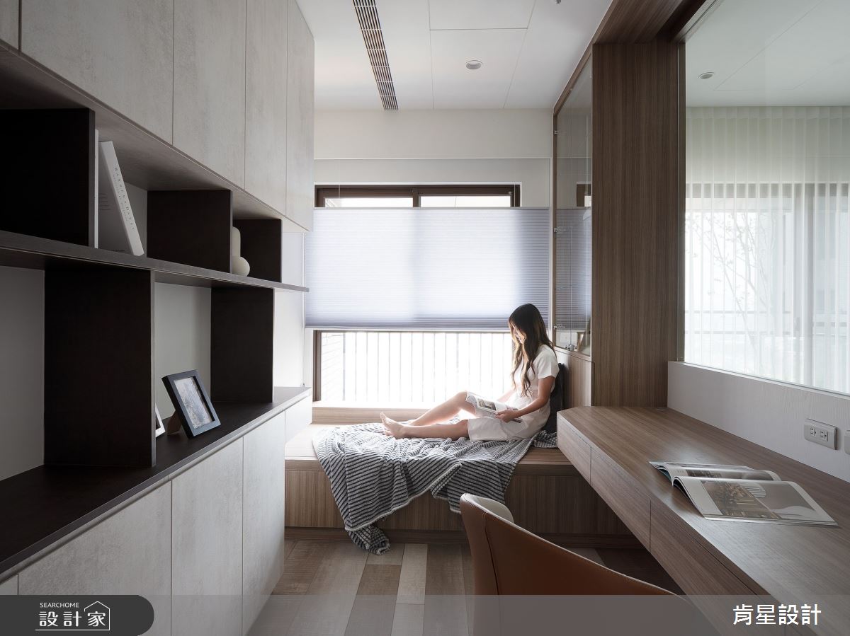 25坪新成屋(5年以下)＿現代風書房案例圖片＿肯星設計＿肯星_25樹。述Tree。Tell之11