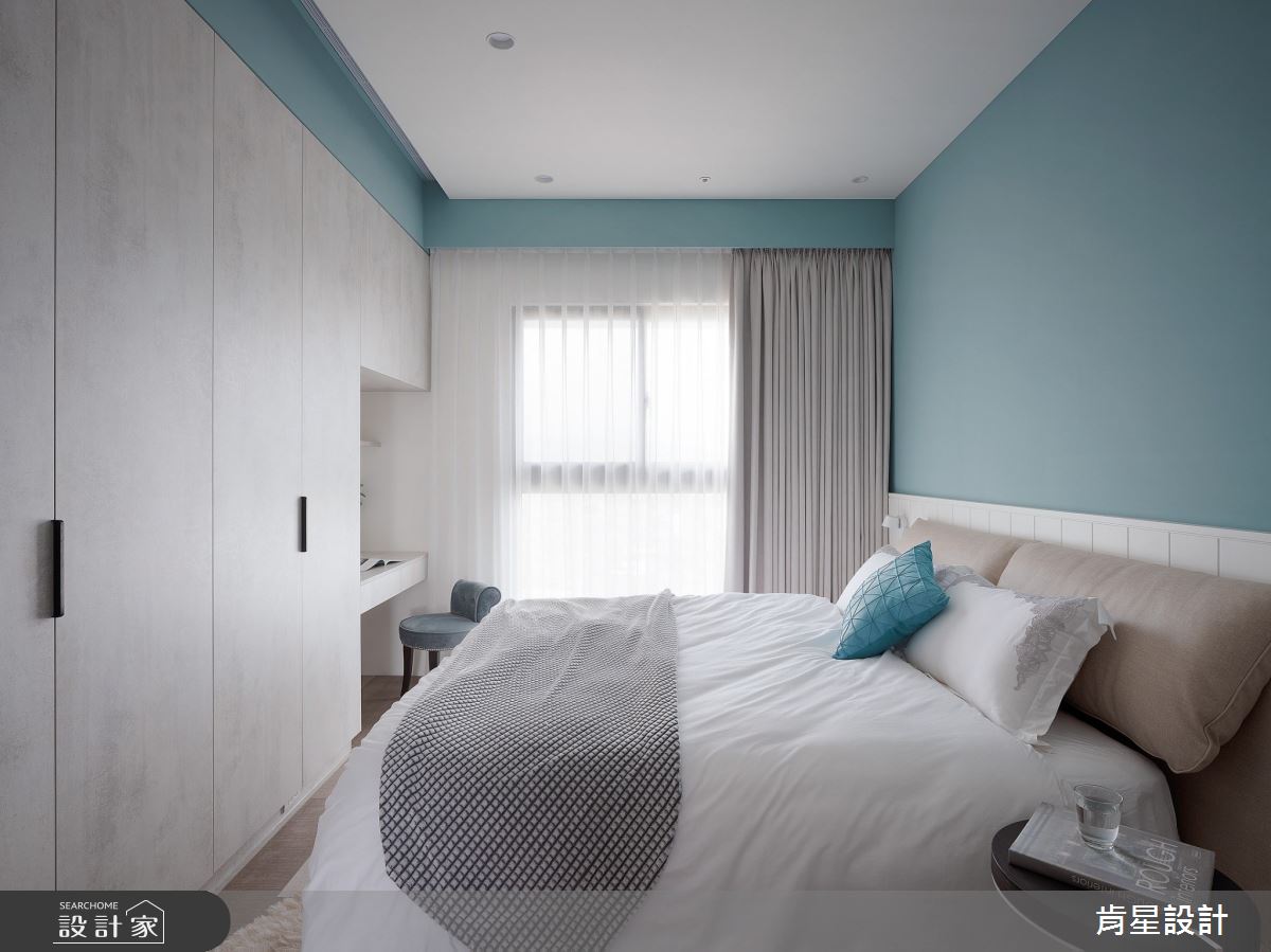 25坪新成屋(5年以下)＿現代風臥室案例圖片＿肯星設計＿肯星_25樹。述Tree。Tell之12