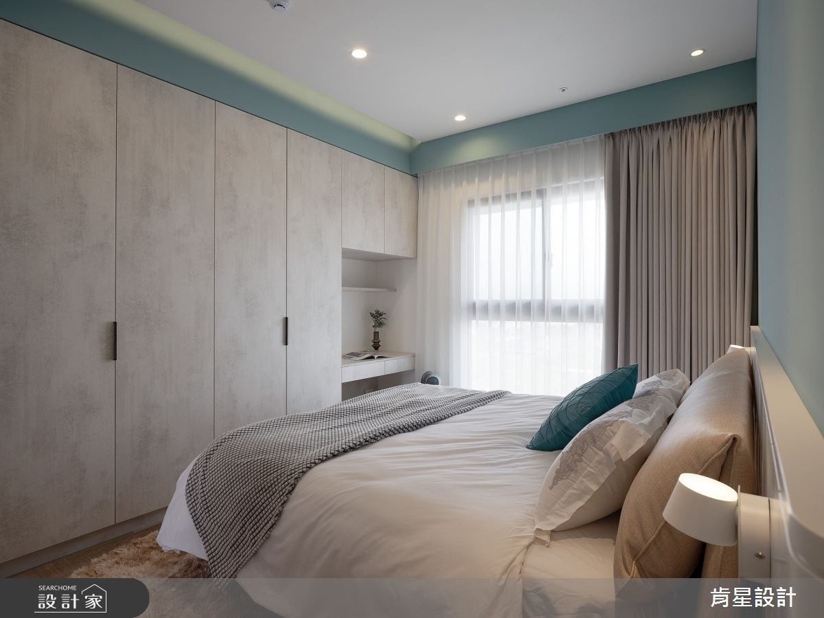 25坪新成屋(5年以下)＿現代風臥室案例圖片＿肯星設計＿肯星_25樹。述Tree。Tell之14