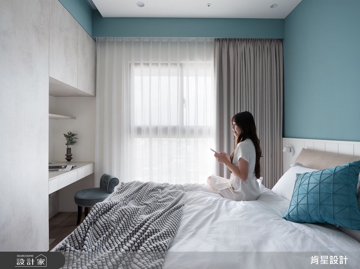 25坪新成屋(5年以下)＿現代風臥室案例圖片＿肯星設計＿肯星_25樹。述Tree。Tell之13