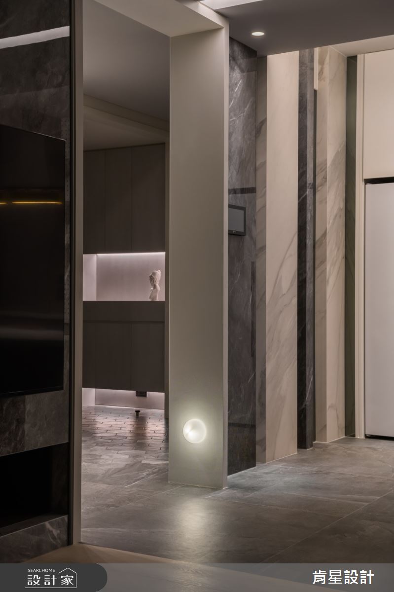 45坪毛胚屋＿現代風走廊案例圖片＿肯星設計＿肯星_26引光Lead The Light之5