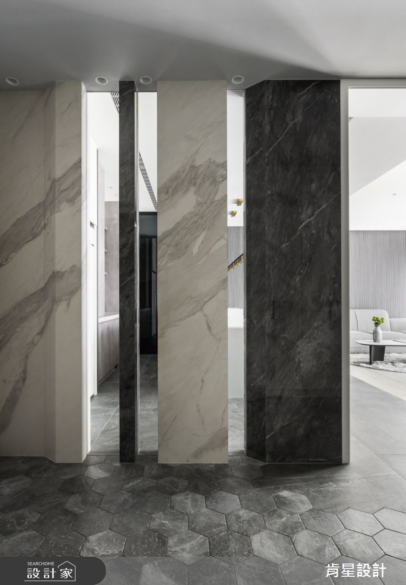 45坪毛胚屋＿現代風走廊案例圖片＿肯星設計＿肯星_26引光Lead The Light之6