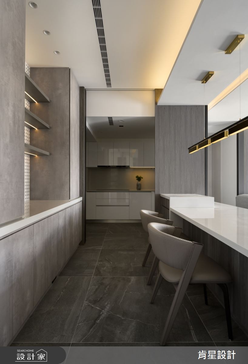 45坪毛胚屋＿現代風餐廳中島案例圖片＿肯星設計＿肯星_26引光Lead The Light之27