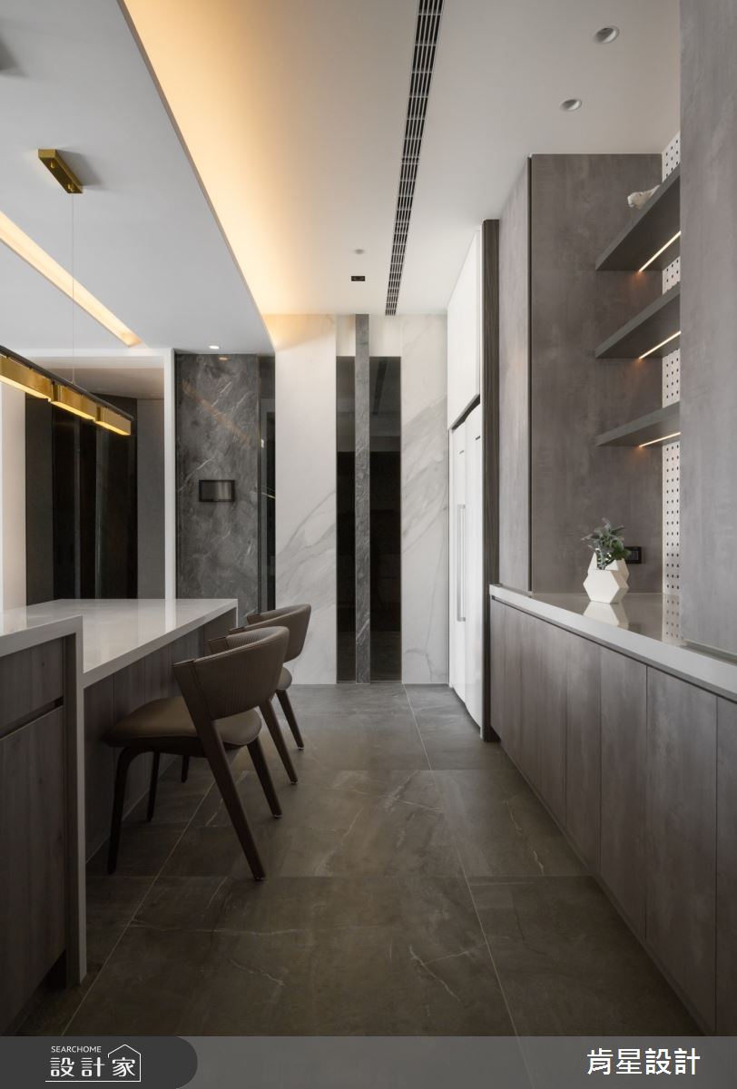45坪毛胚屋＿現代風餐廳中島案例圖片＿肯星設計＿肯星_26引光Lead The Light之28