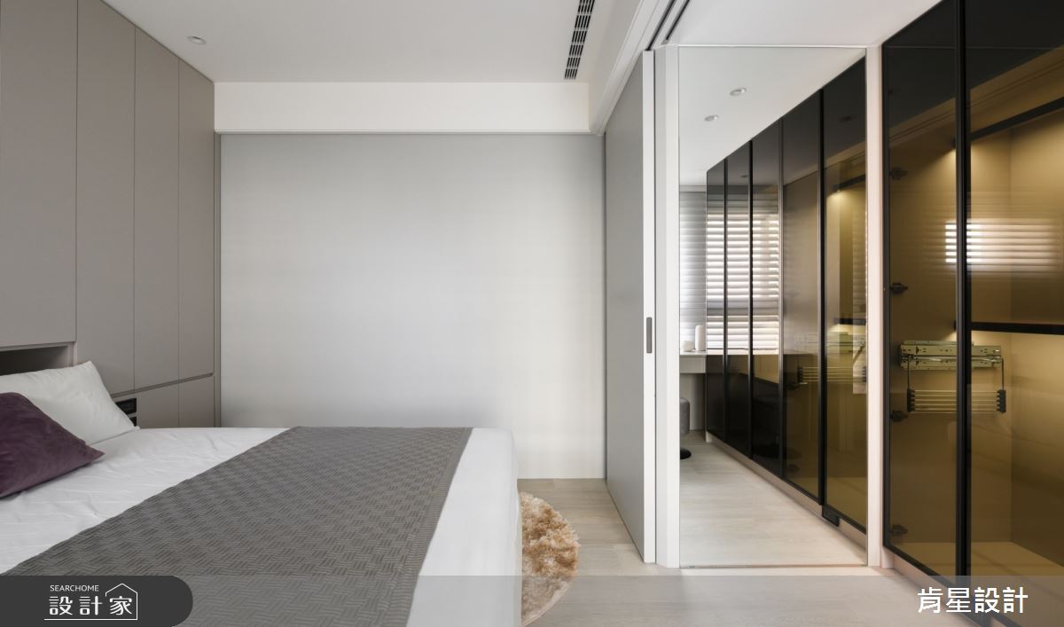 45坪毛胚屋＿現代風臥室更衣間案例圖片＿肯星設計＿肯星_26引光Lead The Light之49