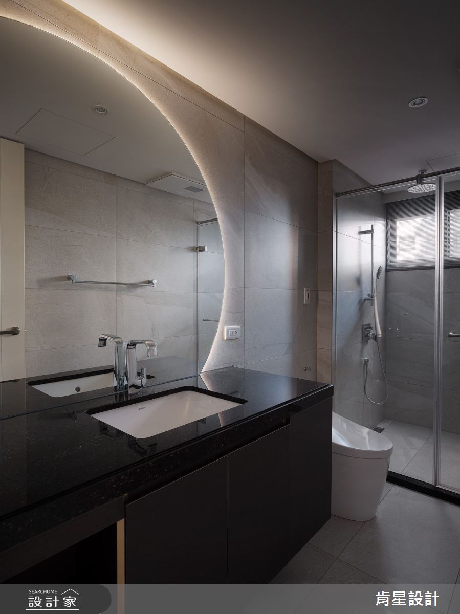 45坪毛胚屋＿現代風浴室案例圖片＿肯星設計＿肯星_26引光Lead The Light之52