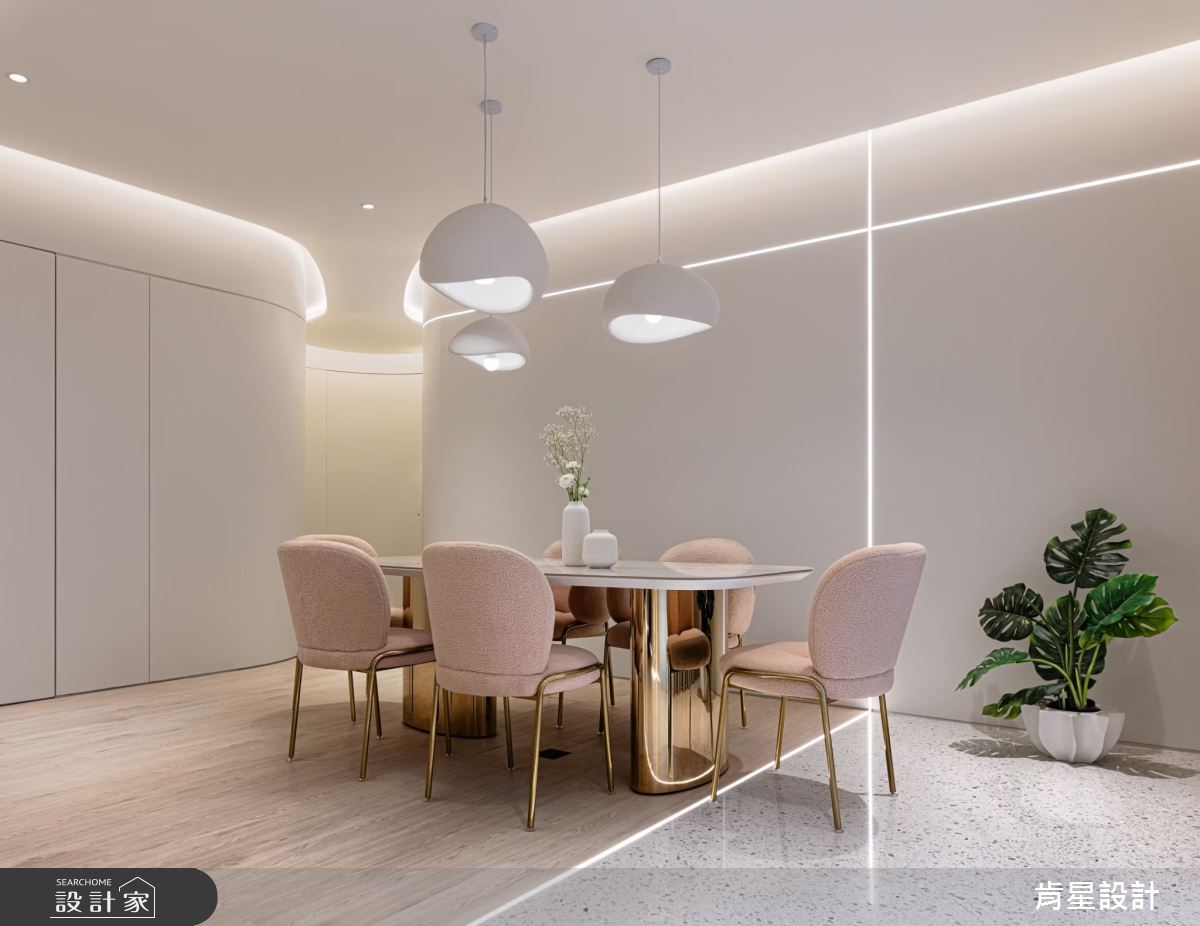 40坪毛胚屋＿侘寂輕奢風餐廳案例圖片＿肯星設計＿肯星_27聖潔天光holy sky之13