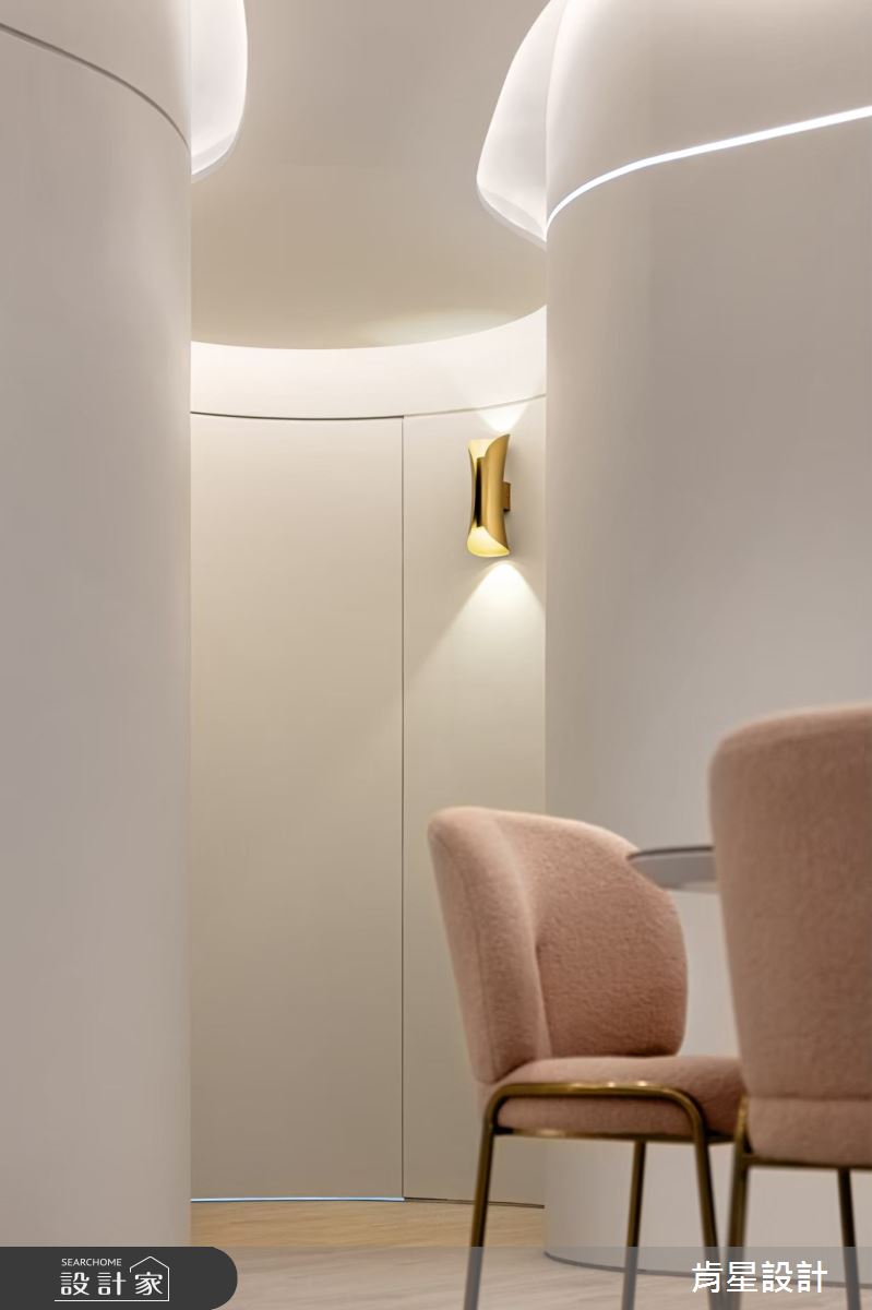 40坪毛胚屋＿侘寂輕奢風餐廳案例圖片＿肯星設計＿肯星_27聖潔天光holy sky之17