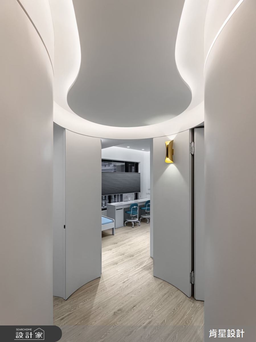 40坪毛胚屋＿侘寂輕奢風走廊案例圖片＿肯星設計＿肯星_27聖潔天光holy sky之23