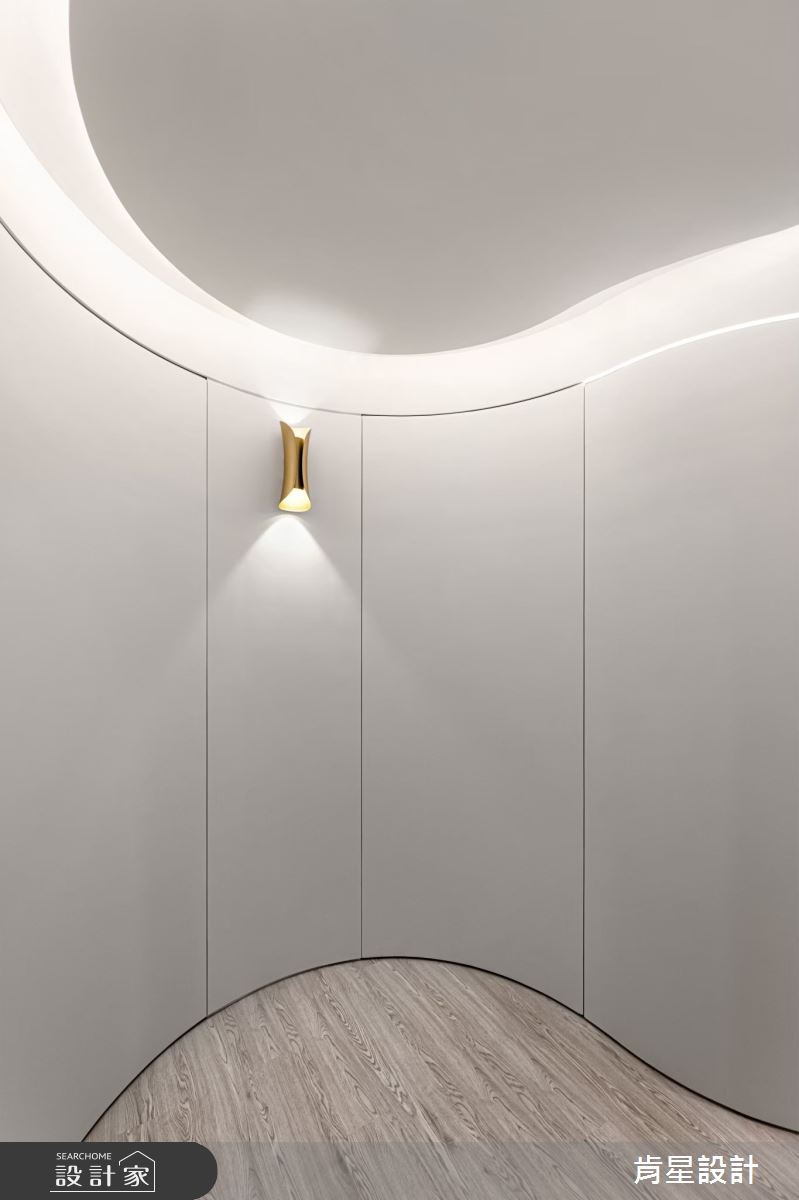 40坪毛胚屋＿侘寂輕奢風走廊案例圖片＿肯星設計＿肯星_27聖潔天光holy sky之20
