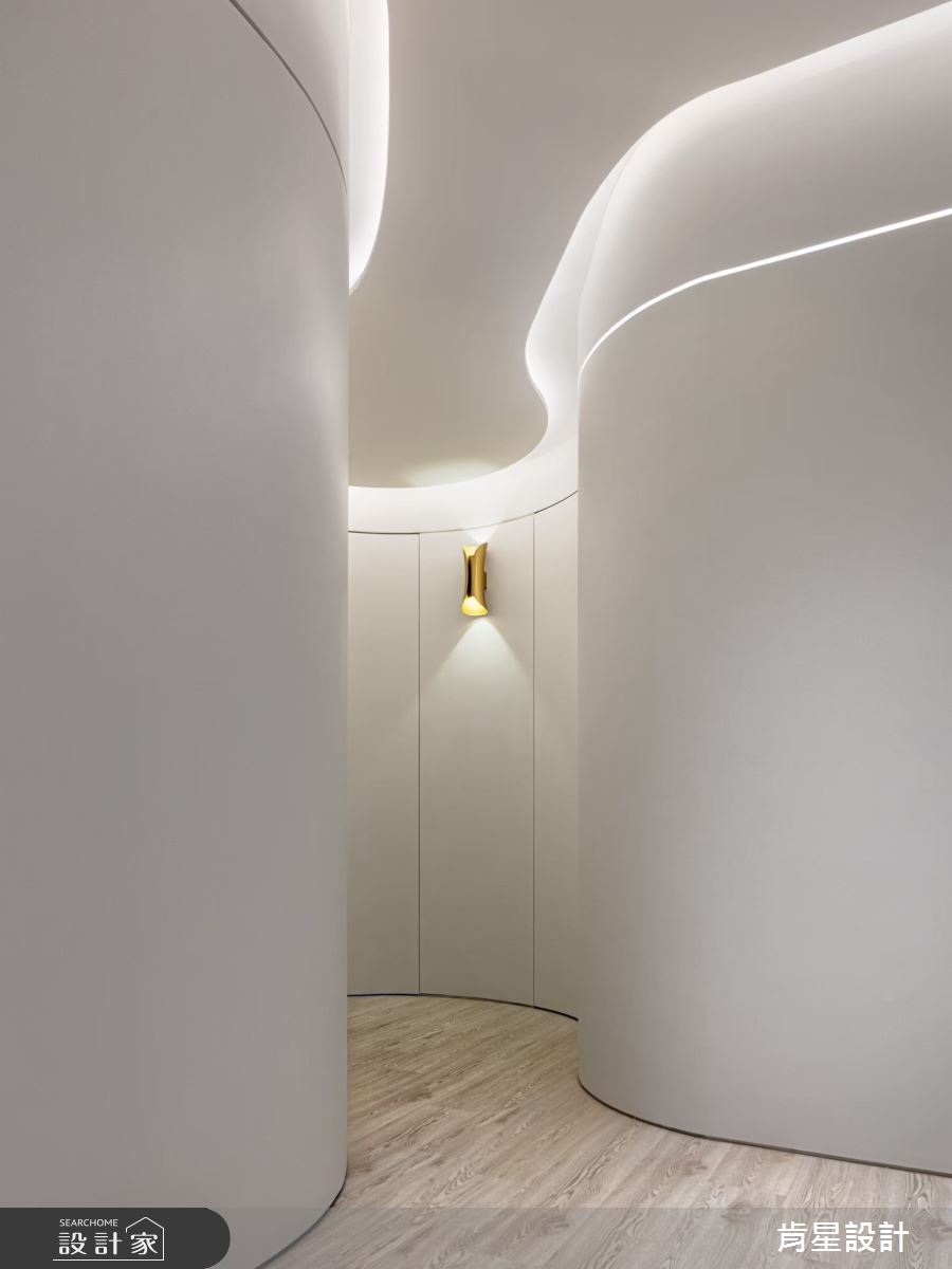 40坪毛胚屋＿侘寂輕奢風走廊案例圖片＿肯星設計＿肯星_27聖潔天光holy sky之19