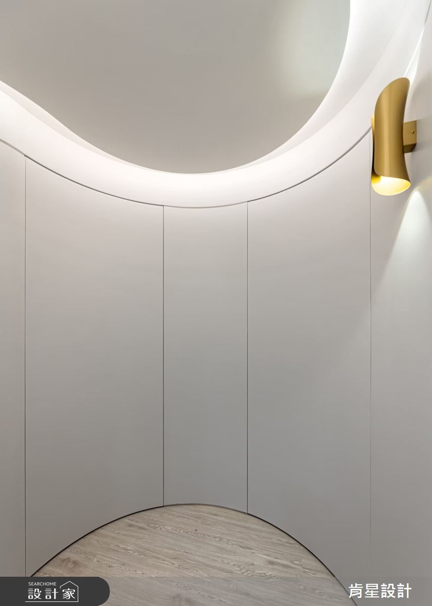 40坪毛胚屋＿侘寂輕奢風走廊案例圖片＿肯星設計＿肯星_27聖潔天光holy sky之21
