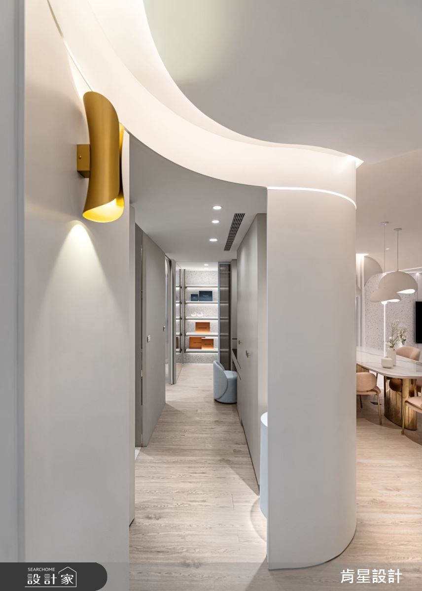 40坪毛胚屋＿侘寂輕奢風更衣間案例圖片＿肯星設計＿肯星_27聖潔天光holy sky之28