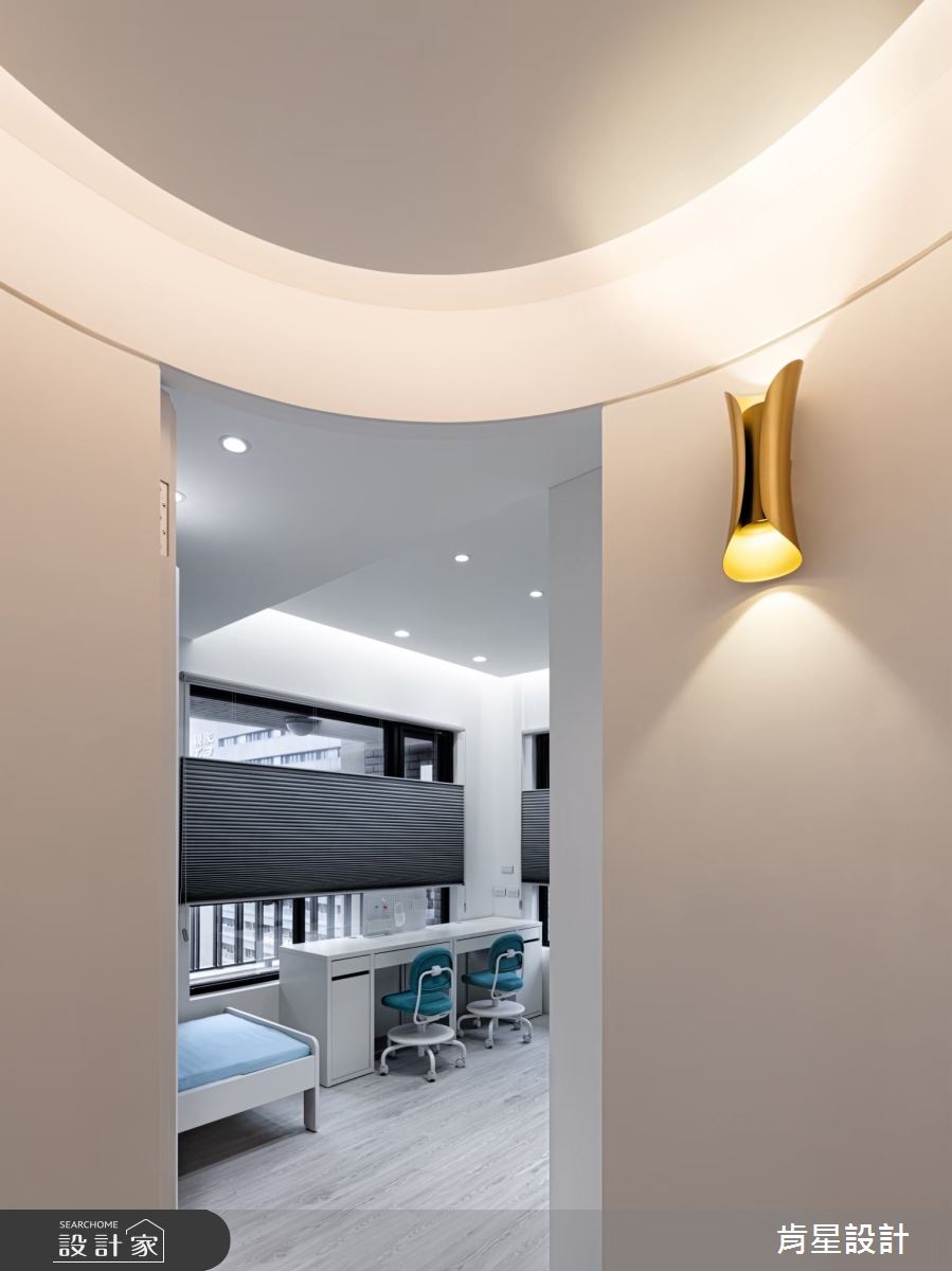 40坪毛胚屋＿侘寂輕奢風兒童房兒童房案例圖片＿肯星設計＿肯星_27聖潔天光holy sky之33