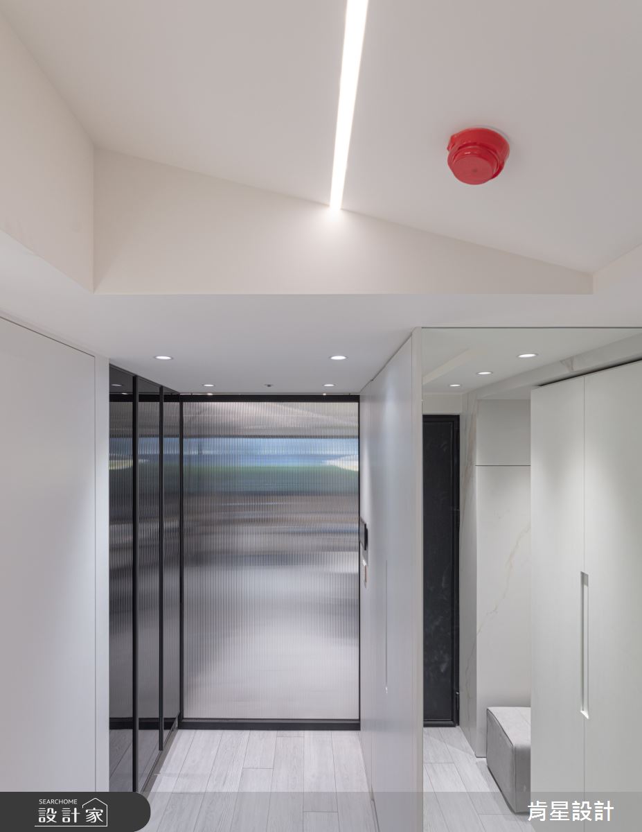 50坪預售屋＿現代輕奢風玄關案例圖片＿肯星設計＿肯星_28銀河七夕Qixi Star River之3