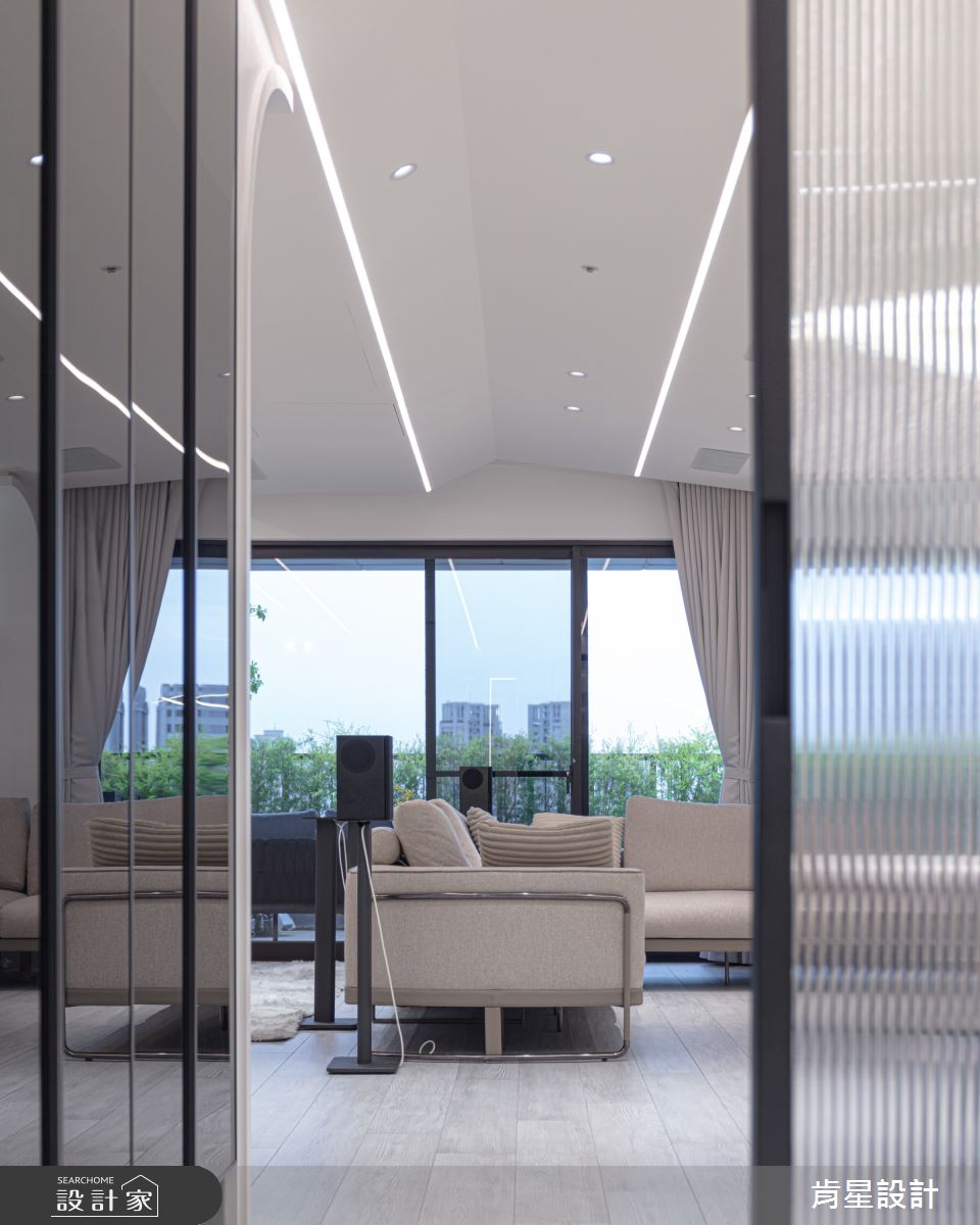 50坪預售屋＿現代輕奢風客廳案例圖片＿肯星設計＿肯星_28銀河七夕Qixi Star River之25