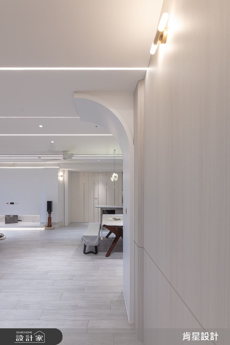 50坪預售屋＿現代輕奢風客廳案例圖片＿肯星設計＿肯星_28銀河七夕Qixi Star River之38