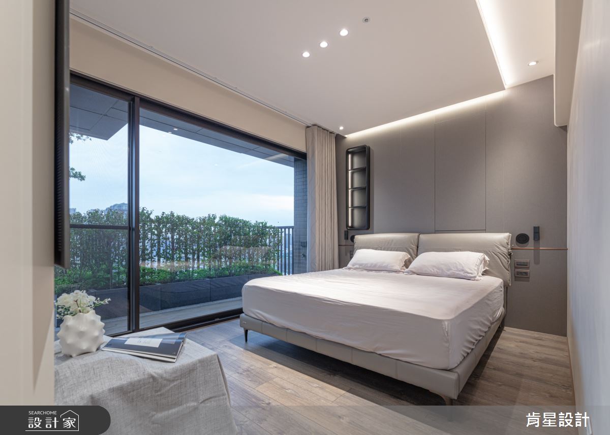 50坪預售屋＿現代輕奢風臥室案例圖片＿肯星設計＿肯星_28銀河七夕Qixi Star River之41