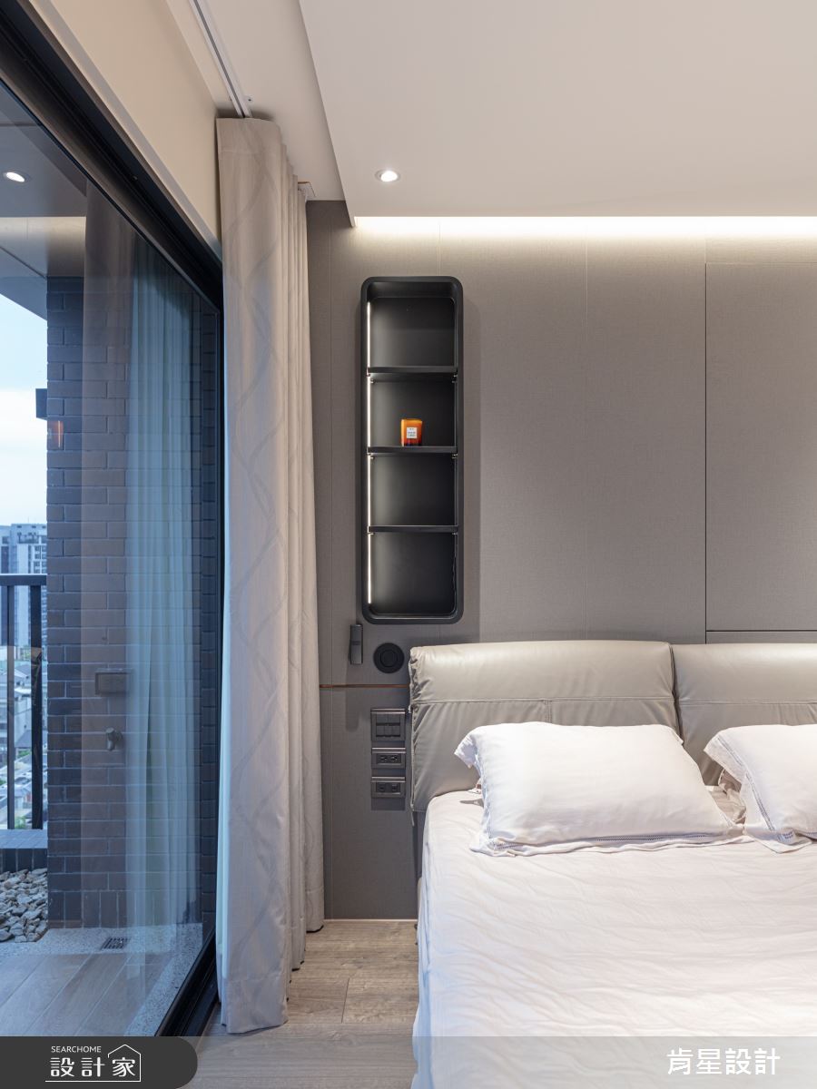 50坪預售屋＿現代輕奢風臥室案例圖片＿肯星設計＿肯星_28銀河七夕Qixi Star River之42