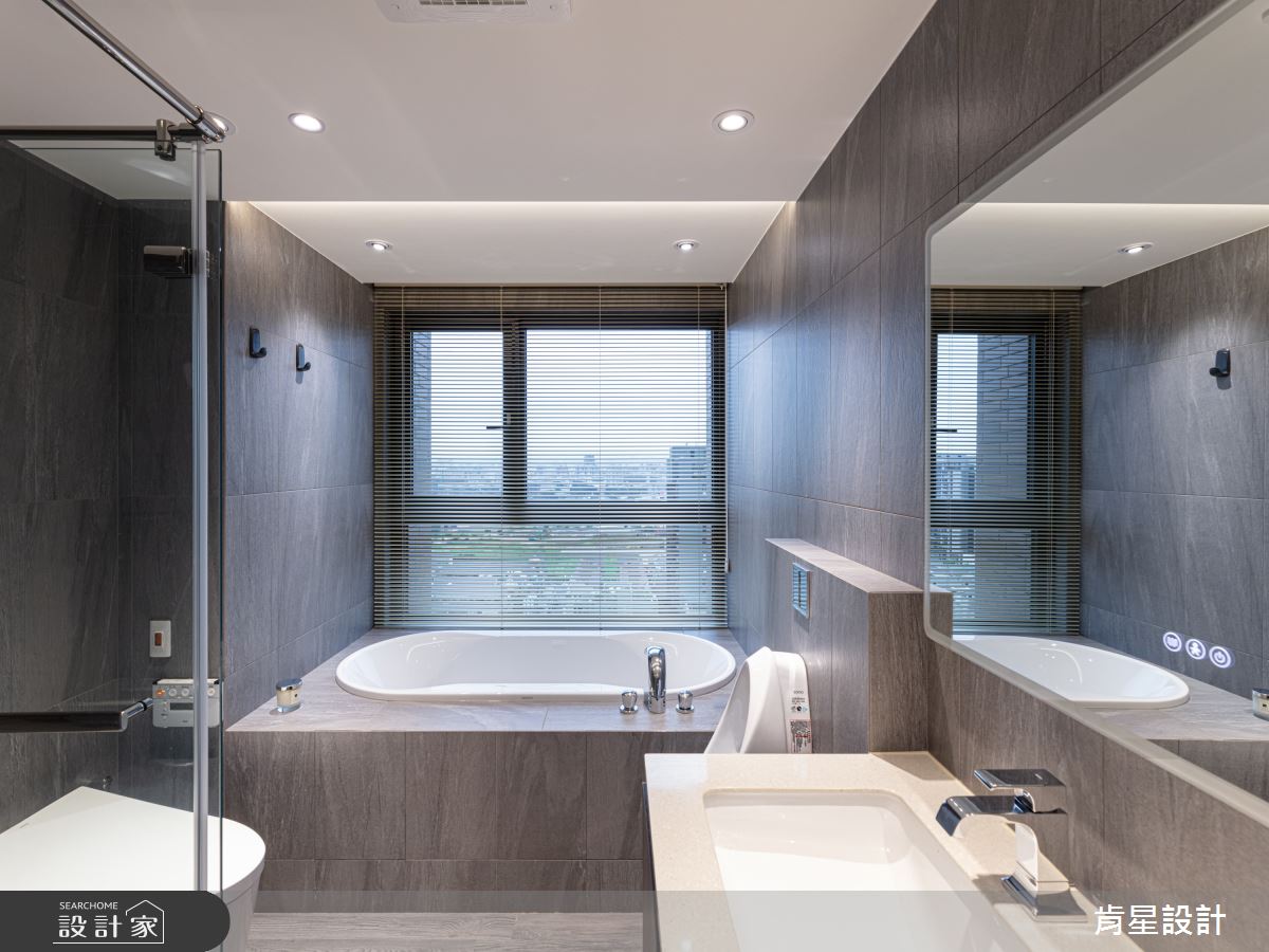 50坪預售屋＿現代輕奢風浴室案例圖片＿肯星設計＿肯星_28銀河七夕Qixi Star River之53
