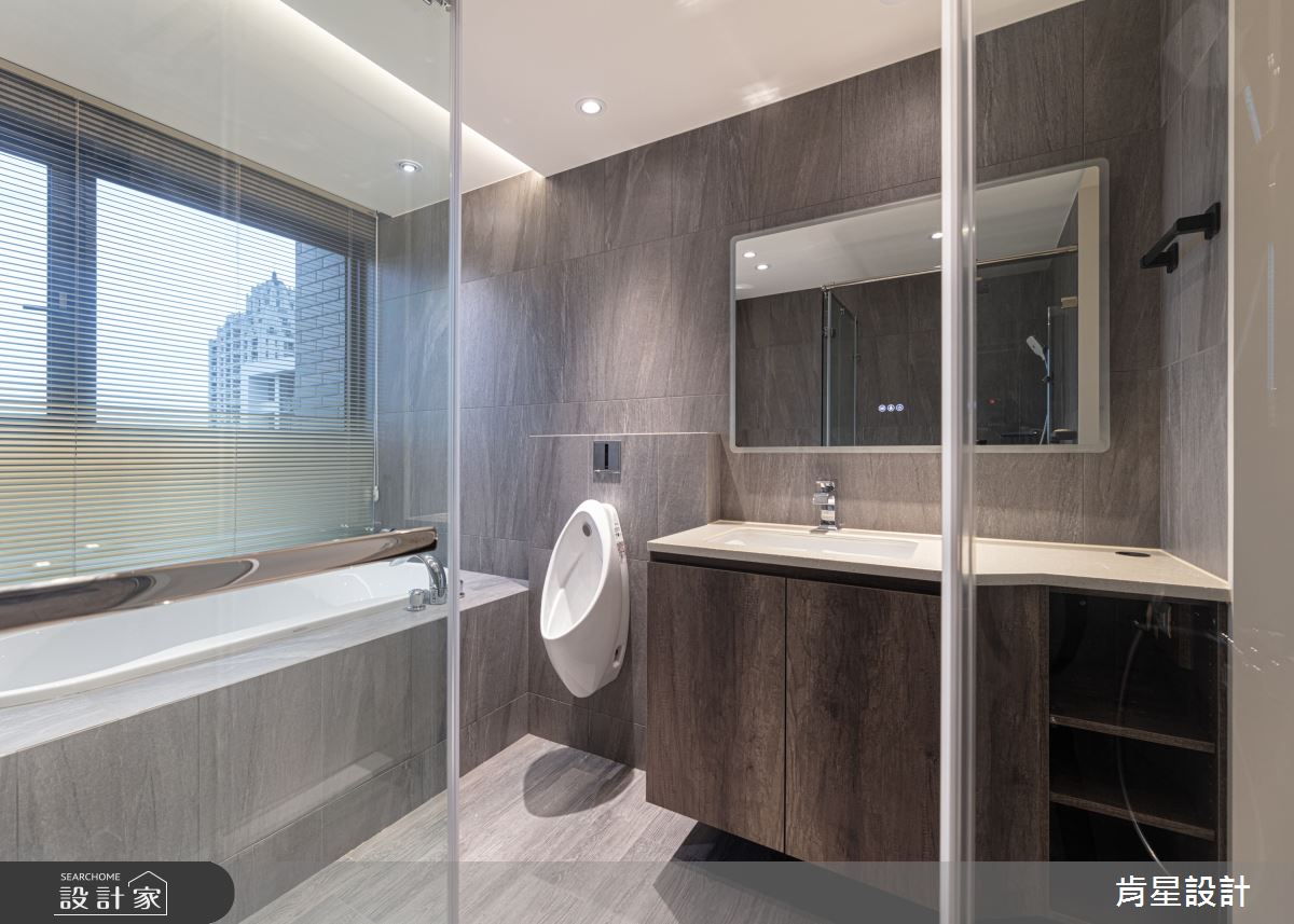 50坪預售屋＿現代輕奢風浴室案例圖片＿肯星設計＿肯星_28銀河七夕Qixi Star River之55