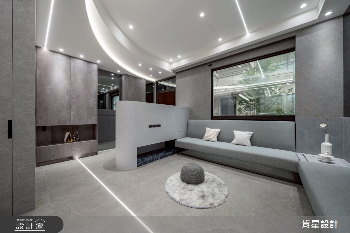 96坪毛胚屋＿現代風玄關客廳案例圖片＿肯星設計＿肯星_29之6