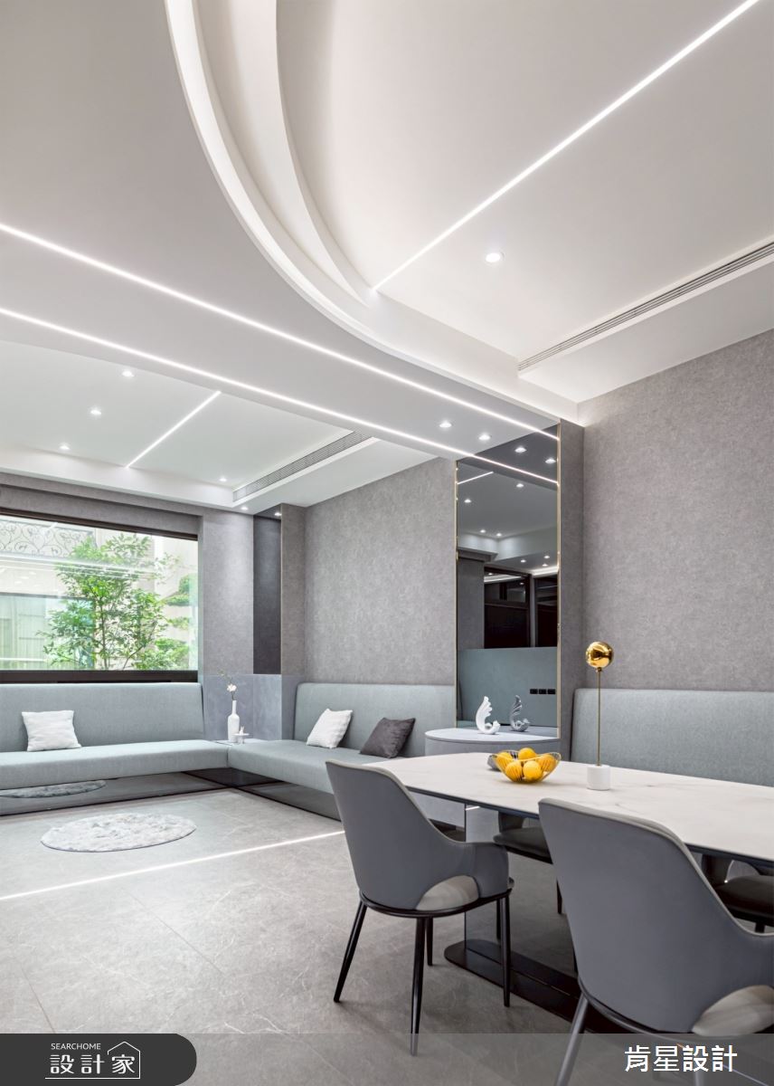 96坪毛胚屋＿現代風客廳餐廳案例圖片＿肯星設計＿肯星_29之10