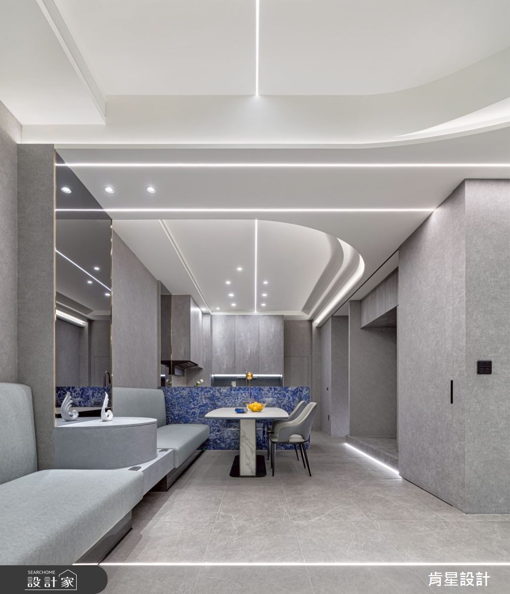 96坪毛胚屋＿現代風客廳餐廳案例圖片＿肯星設計＿肯星_29之7