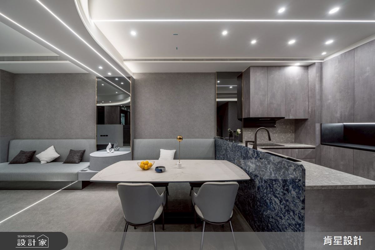 96坪毛胚屋＿現代風客廳餐廳廚房案例圖片＿肯星設計＿肯星_29之12