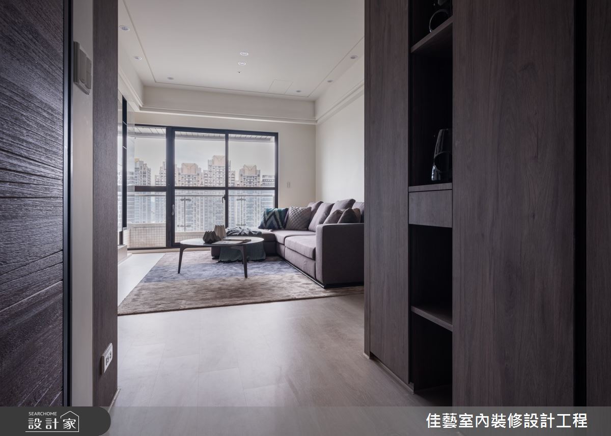 30坪新成屋(5年以下)＿現代風客廳案例圖片＿佳藝室內裝修設計工程有限公司＿佳藝_01之1