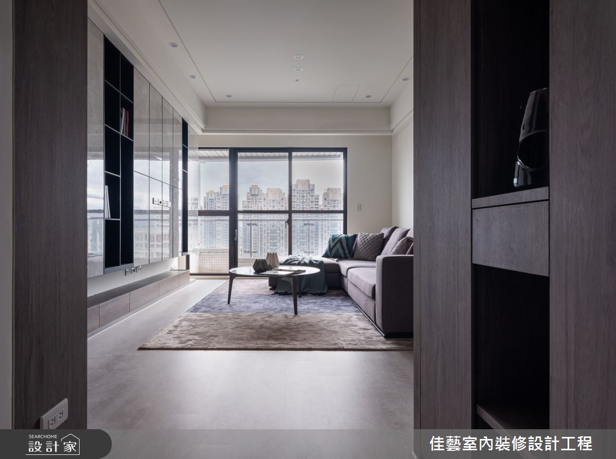 30坪新成屋(5年以下)＿現代風客廳案例圖片＿佳藝室內裝修設計工程有限公司＿佳藝_01之2