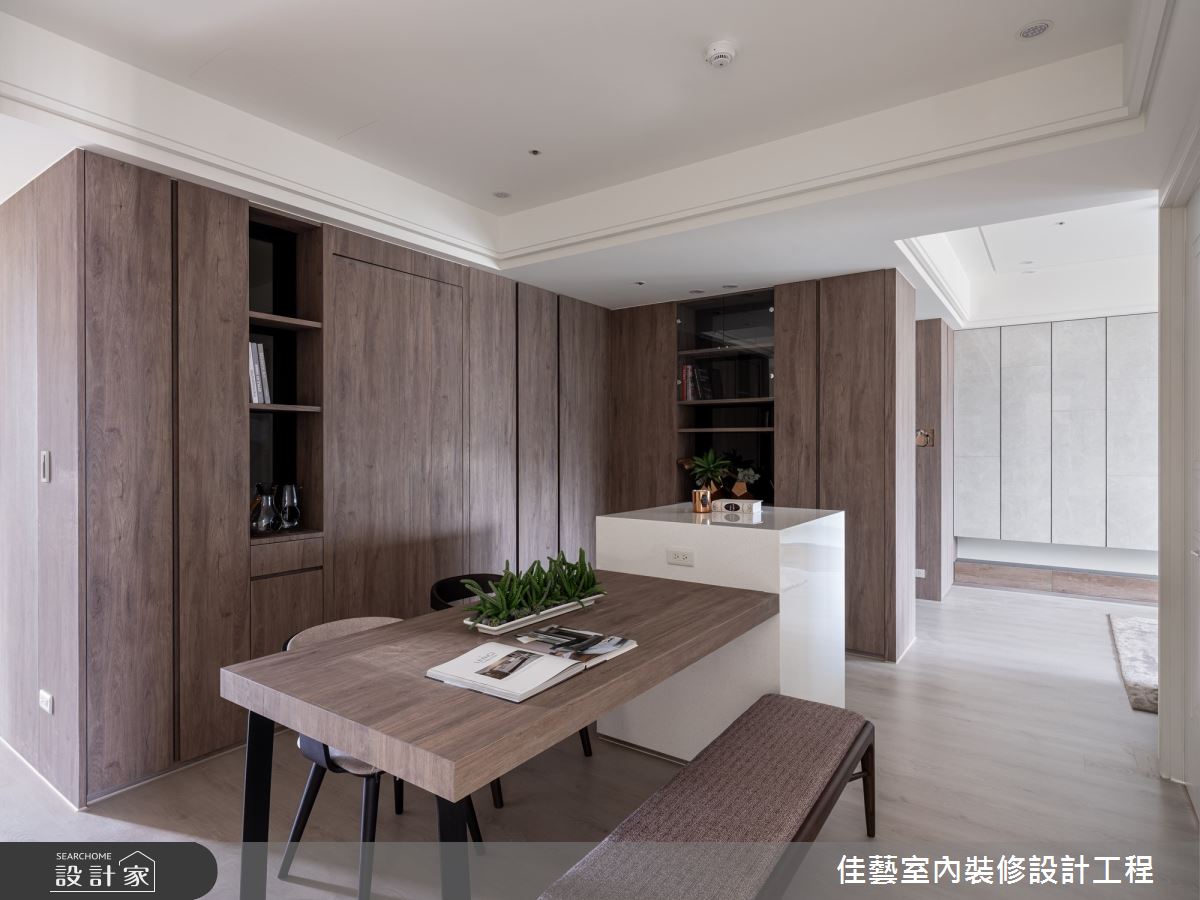 30坪新成屋(5年以下)＿現代風餐廳案例圖片＿佳藝室內裝修設計工程有限公司＿佳藝_01之8