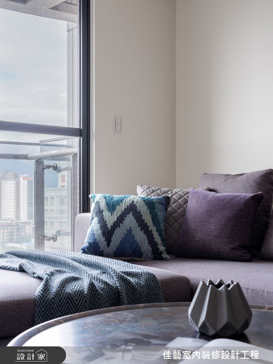 30坪新成屋(5年以下)＿現代風客廳案例圖片＿佳藝室內裝修設計工程有限公司＿佳藝_01之14