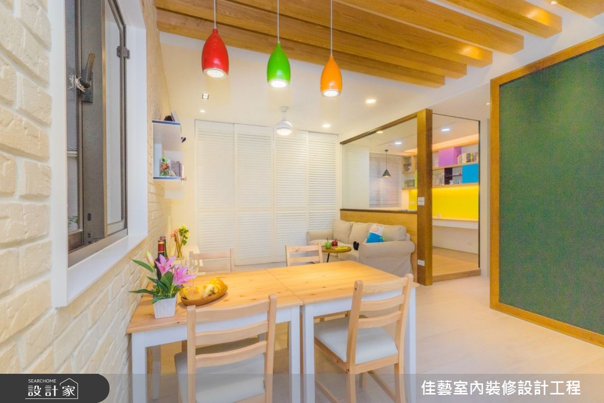 22坪預售屋＿北歐風餐廳案例圖片＿佳藝室內裝修設計工程有限公司＿佳藝_02之11