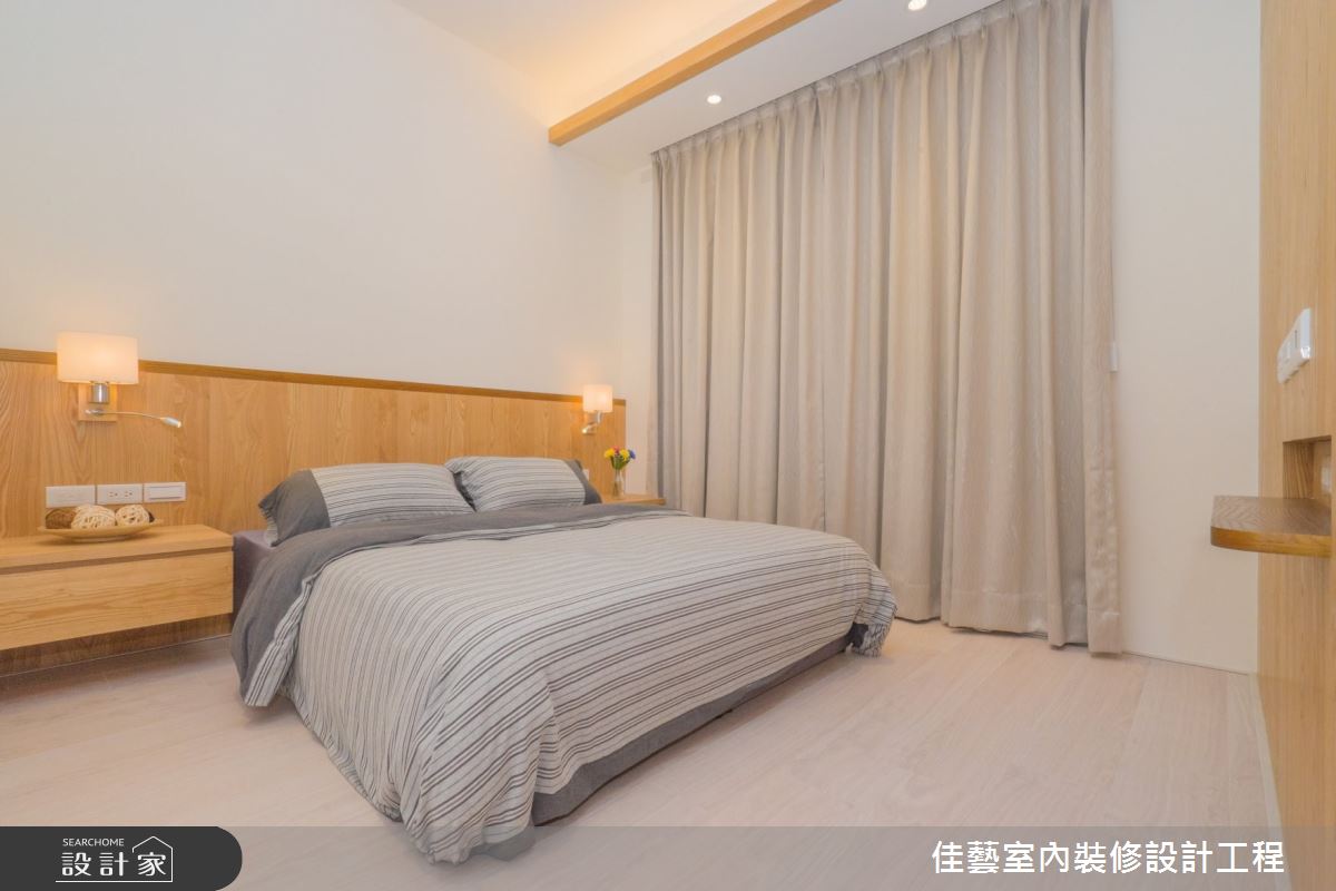 22坪預售屋＿北歐風臥室案例圖片＿佳藝室內裝修設計工程有限公司＿佳藝_02之17