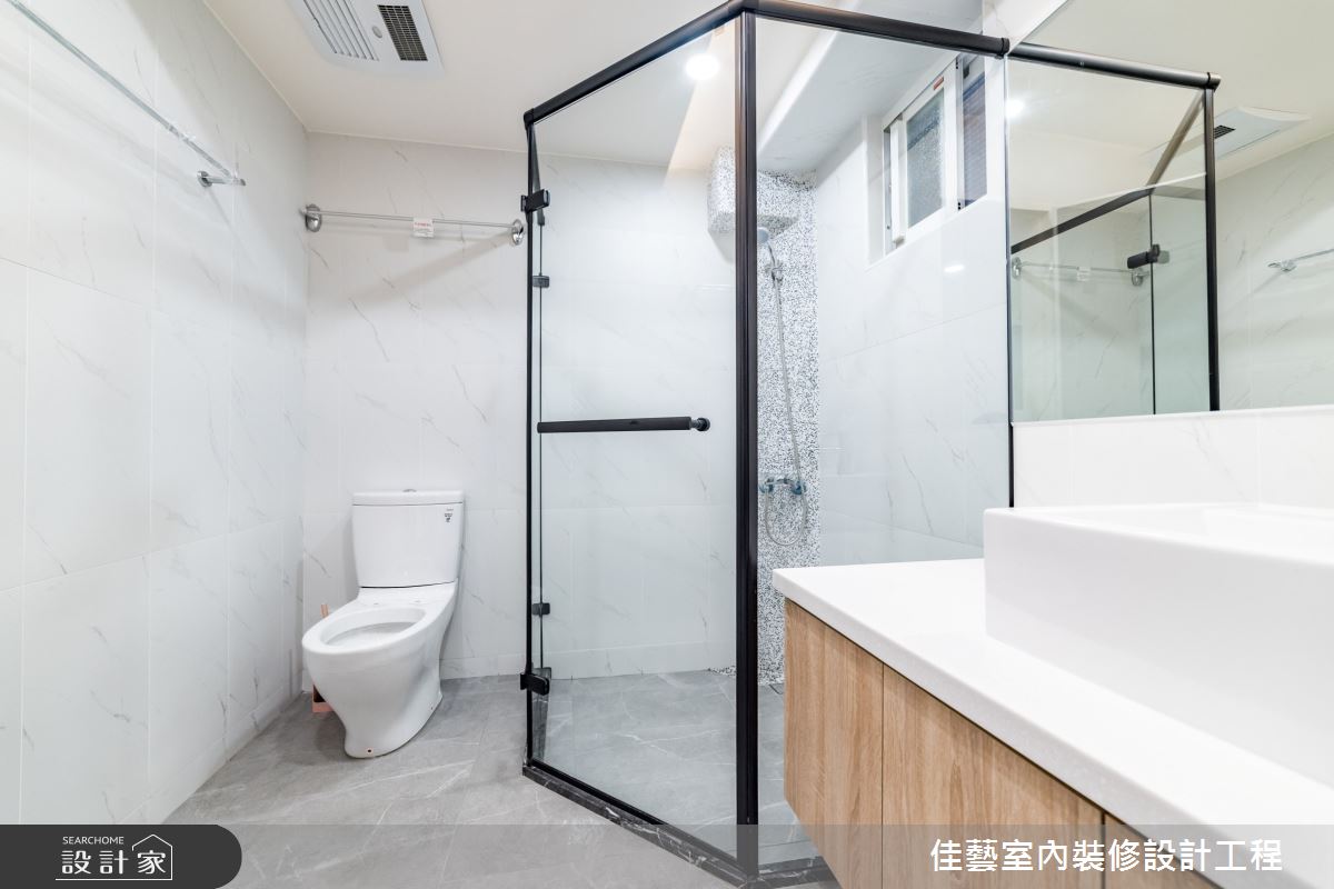 35坪老屋(16~30年)＿混搭風浴室案例圖片＿佳藝室內裝修設計工程有限公司＿佳藝_03之16