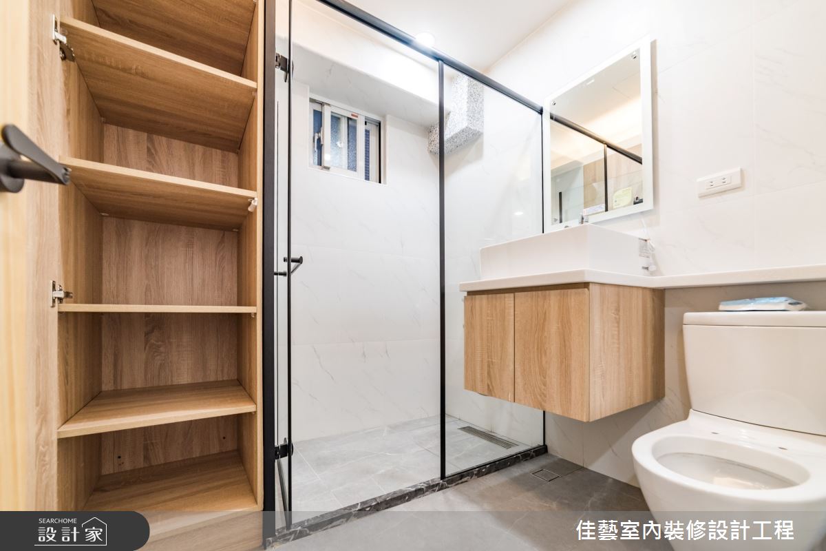 35坪老屋(16~30年)＿混搭風浴室案例圖片＿佳藝室內裝修設計工程有限公司＿佳藝_03之18