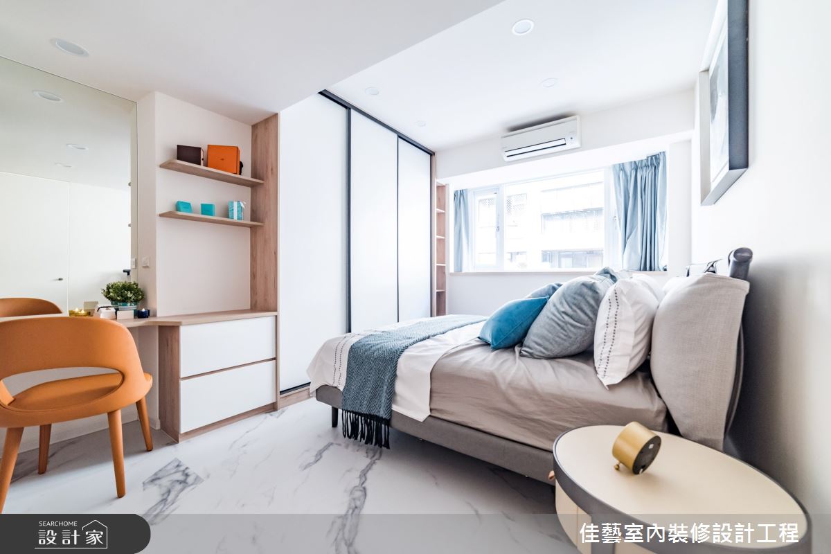 35坪老屋(16~30年)＿混搭風臥室案例圖片＿佳藝室內裝修設計工程有限公司＿佳藝_03之10