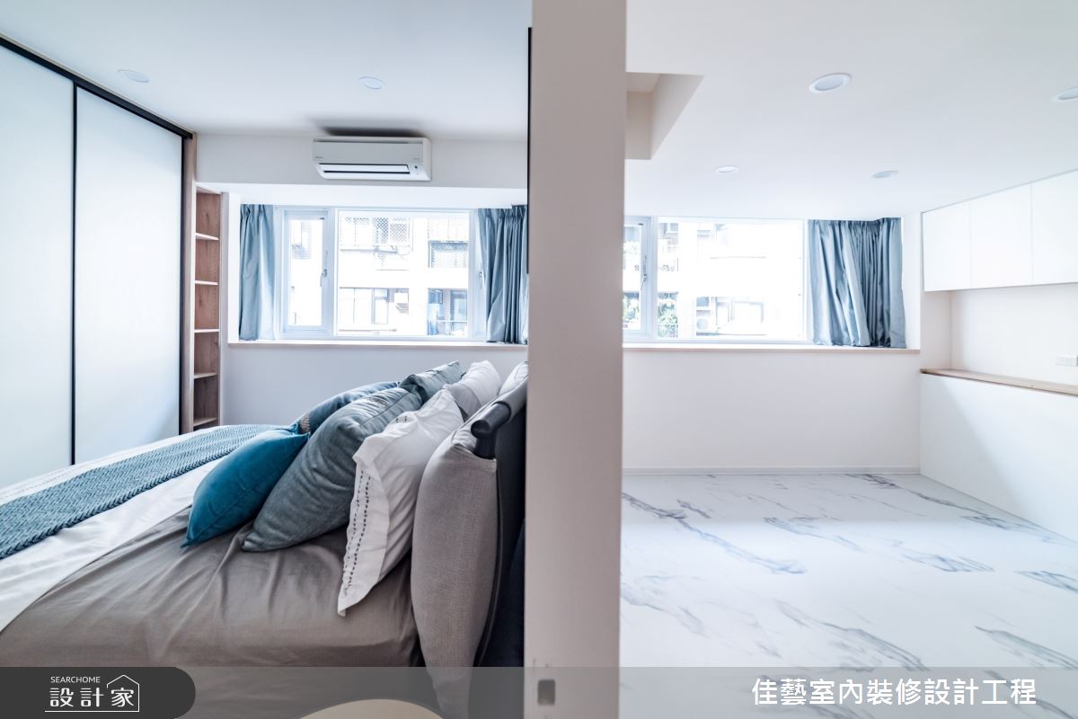 35坪老屋(16~30年)＿混搭風臥室多功能室案例圖片＿佳藝室內裝修設計工程有限公司＿佳藝_03之12