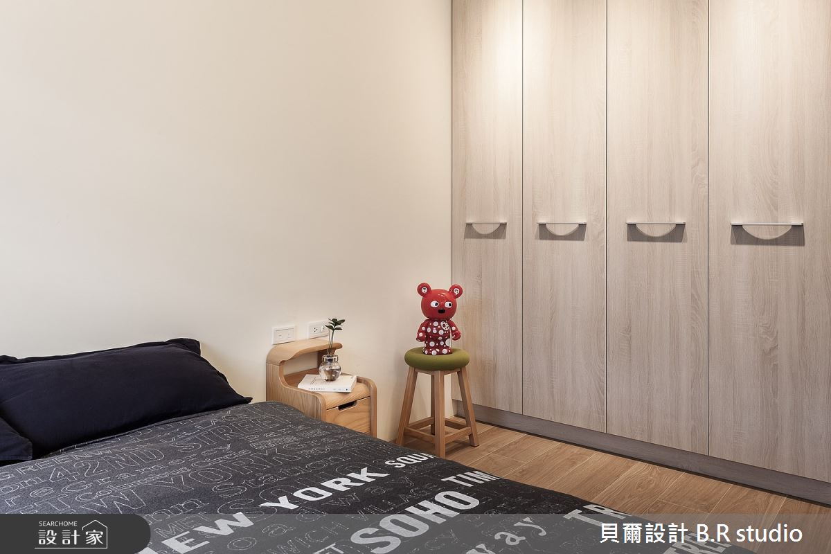 新成屋(5年以下)＿日式無印風臥室案例圖片＿貝爾設計 B.R studio＿貝爾_01之6