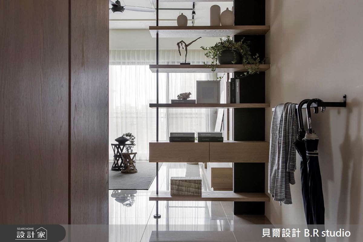 34坪新成屋(5年以下)＿混搭風玄關案例圖片＿貝爾設計 B.R studio＿貝爾_02之2