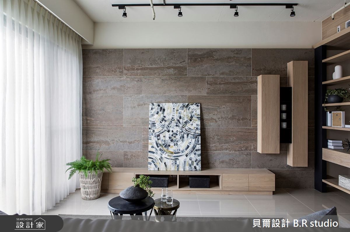 34坪新成屋(5年以下)＿混搭風客廳案例圖片＿貝爾設計 B.R studio＿貝爾_02之10