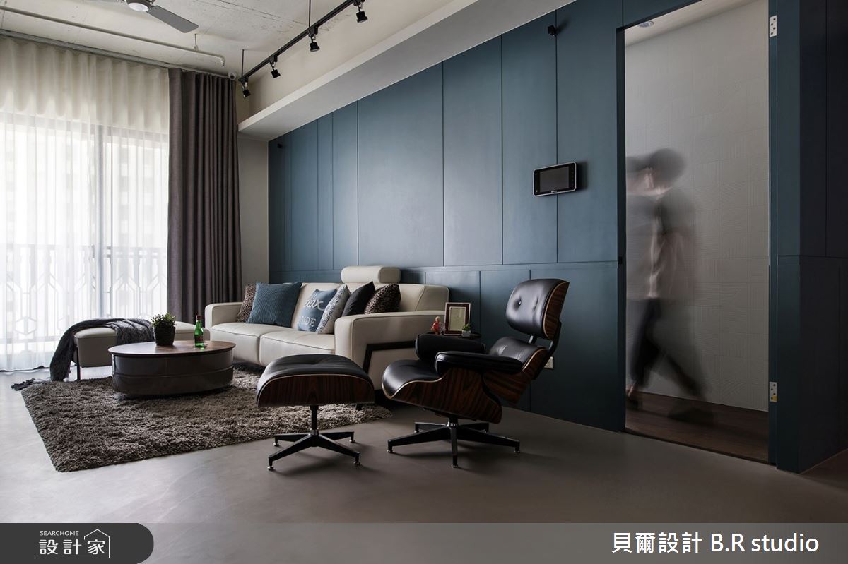 24坪新成屋(5年以下)＿混搭風客廳案例圖片＿貝爾設計 B.R studio＿貝爾_03之5