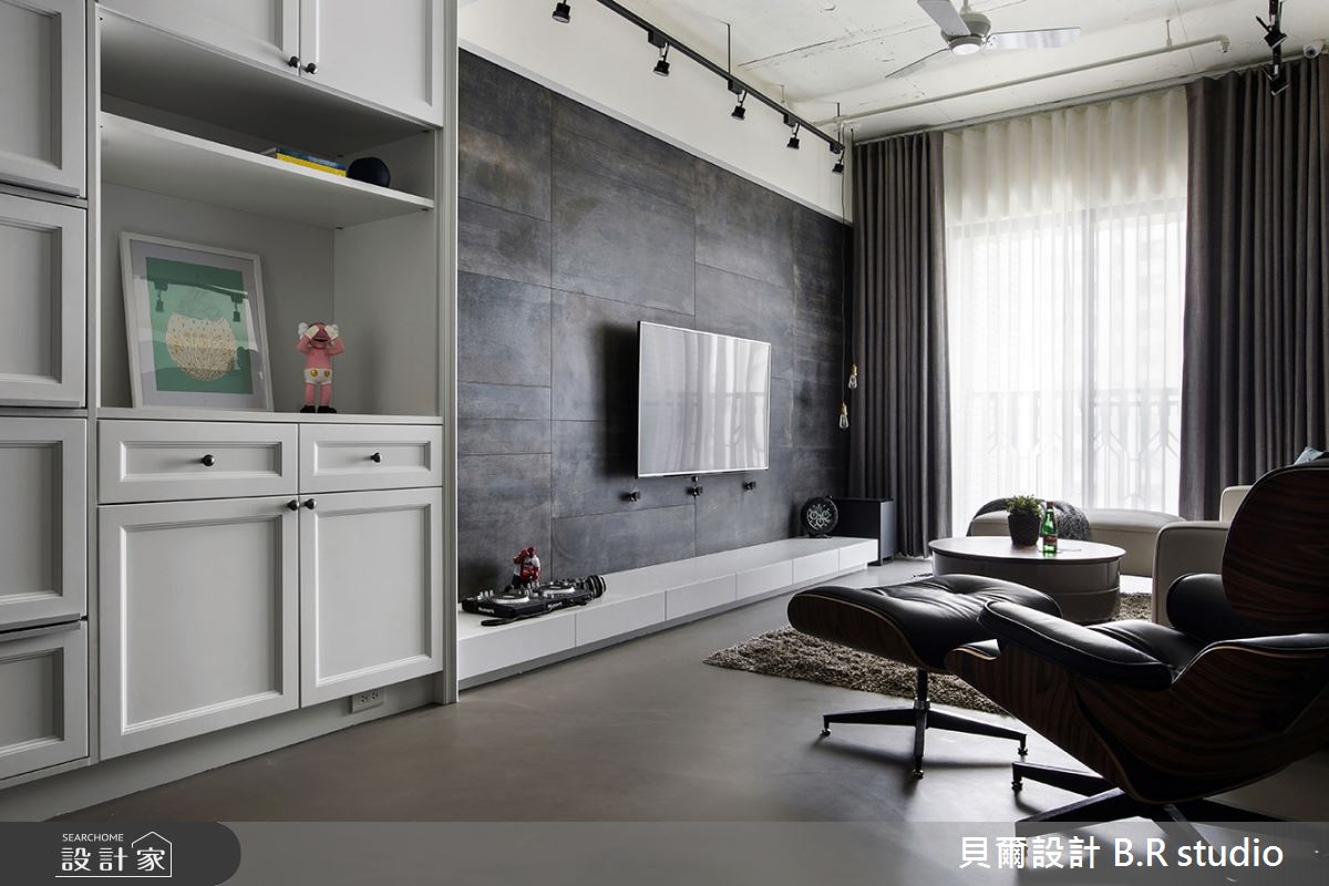 24坪新成屋(5年以下)＿混搭風客廳案例圖片＿貝爾設計 B.R studio＿貝爾_03之1